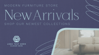 Minimalist Furniture Store Animation Image Preview
