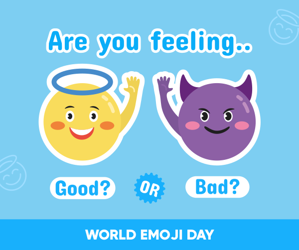 Emoji Day Poll Facebook Post Design Image Preview