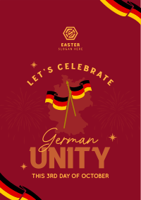 Celebrate German Unity Poster Image Preview