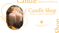 Candle Discount Facebook Event Cover Preview