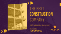 The Best Construction Facebook event cover Image Preview