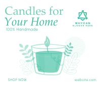 Home Candle Facebook post Image Preview
