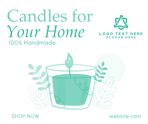 Home Candle Facebook Post Design Image Preview