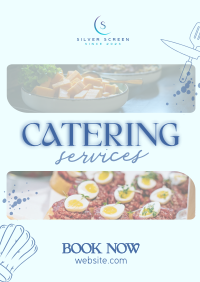 Savory Catering Services Flyer Design