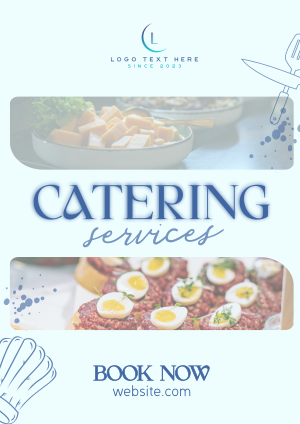 Savory Catering Services Flyer Image Preview