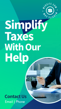 Simply Tax Experts Facebook story Image Preview