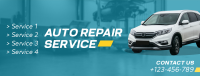 Auto Repair Service Facebook cover Image Preview