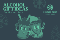 Holiday Drinks Pinterest Cover Design