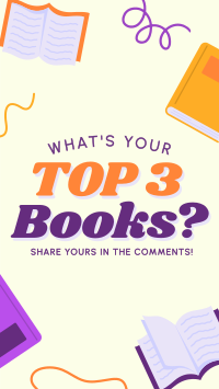 Top 3 Fave Books Video Image Preview