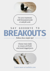 Acne Treatment Tips Poster Preview