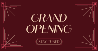Elegant Opening Announcement Facebook ad Image Preview