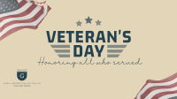 Honor Our Veterans Facebook event cover Image Preview