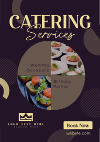 Food Catering Services Flyer Design