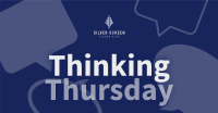 Minimalist Thinking Thursday Facebook ad Image Preview