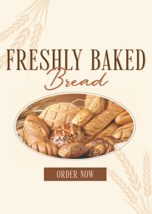 Earthy Bread Bakery Flyer Image Preview