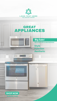 Great Appliances Instagram Story Design