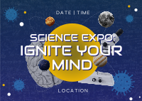 World Science Day Expo Postcard Image Preview