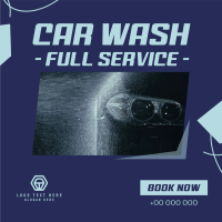 Carwash Full Service Instagram post Image Preview