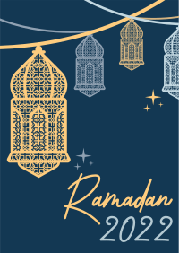 Intricate Ramadan Lamps Poster Image Preview