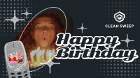 Retro Birthday Greeting Video Design