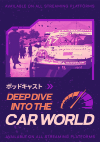 Car World Podcast Poster Image Preview