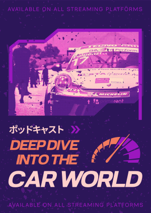 Car World Podcast Poster Image Preview