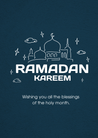 Ramadan Outlines Poster Image Preview