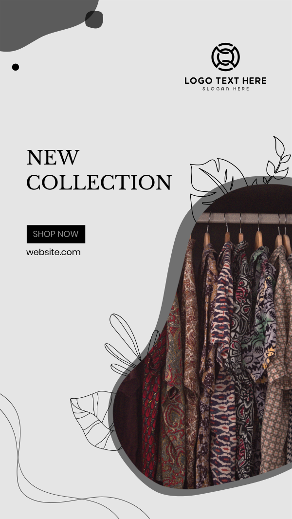 Neutral Collection Facebook Story Design Image Preview