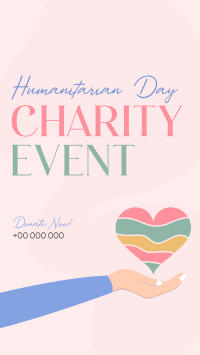 Humanitarian Giving Facebook Story Design