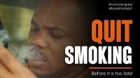 Quit Smoking Today Video Image Preview