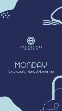 Monday Adventure Facebook Story Design
