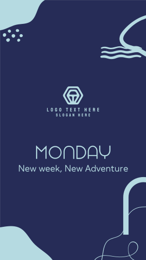 Monday Adventure Facebook story Image Preview