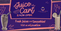 Playful Juice Beverage Facebook Ad Preview