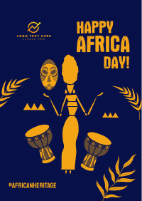 Africa Day Greeting Poster Image Preview