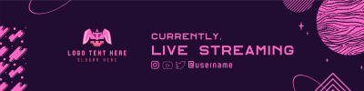 Galactic Universe Twitch banner Image Preview