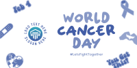 Cancer Day Stickers Twitter post Image Preview