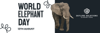 Save Elephants Twitter Header Image Preview