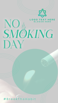 Modern No Smoking Day Instagram reel Image Preview