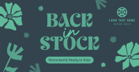 Quirky Back In Stock Facebook Ad Preview