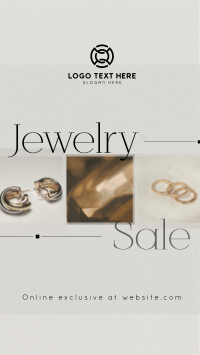 Luxurious Jewelry Sale Instagram reel Image Preview