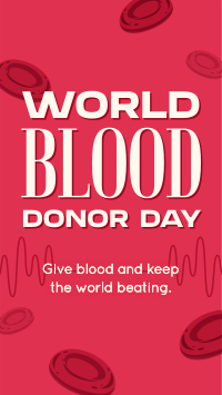 World Blood Donation Day Facebook story Image Preview