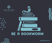 Be a Bookworm Facebook post Image Preview