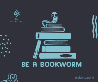 Be a Bookworm Facebook post Image Preview