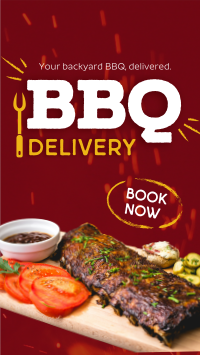 BBQ Delivery TikTok Video Image Preview