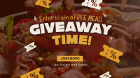 Food Voucher Giveaway Video Image Preview