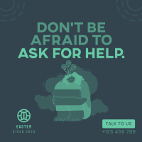 Ask for Help Instagram post Image Preview