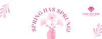 Spring has Sprung Facebook Cover Design