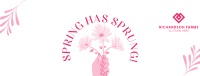 Spring has Sprung Facebook Cover Image Preview