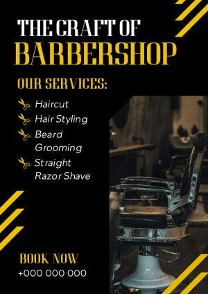 Grooming Barbershop Flyer Image Preview