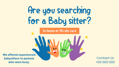 Childcare Hands Facebook event cover Image Preview